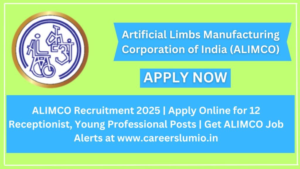 ALIMCO Recruitment 2025
