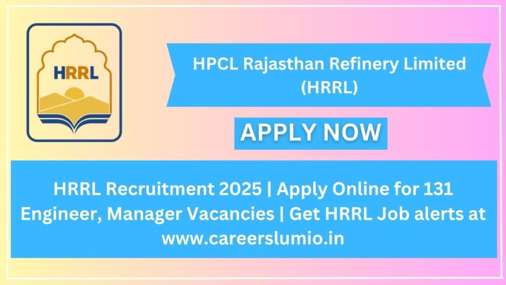 HRRL Recruitment 2025