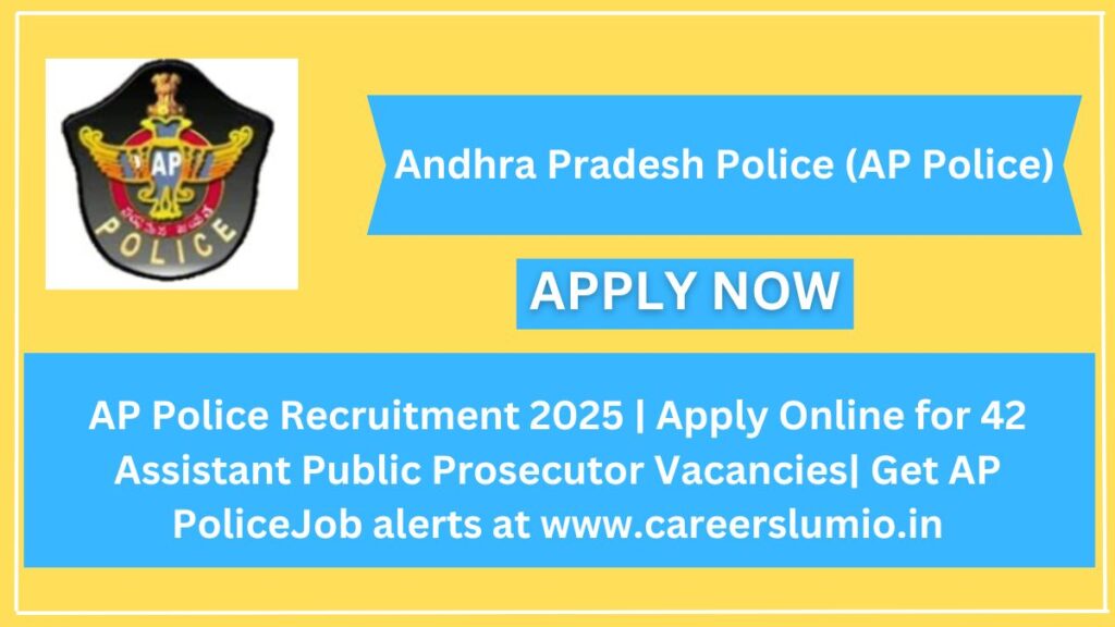 AP Police Recruitment 2025